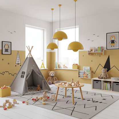 Modern Dome Flowerpot Pendant Light