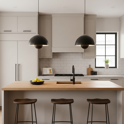 Modern Dome Flowerpot Pendant Light
