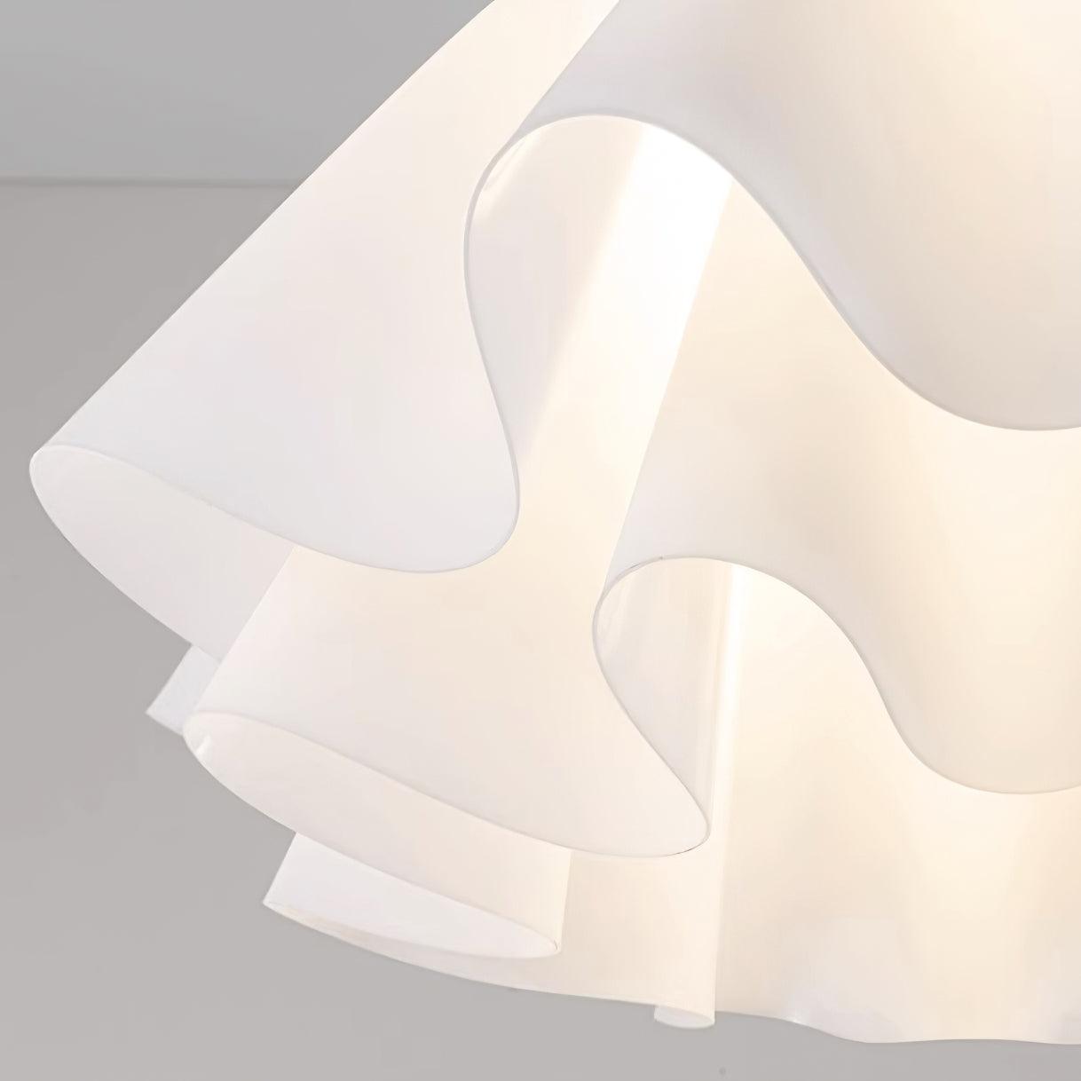 Ruffle Bloom Ceiling Light