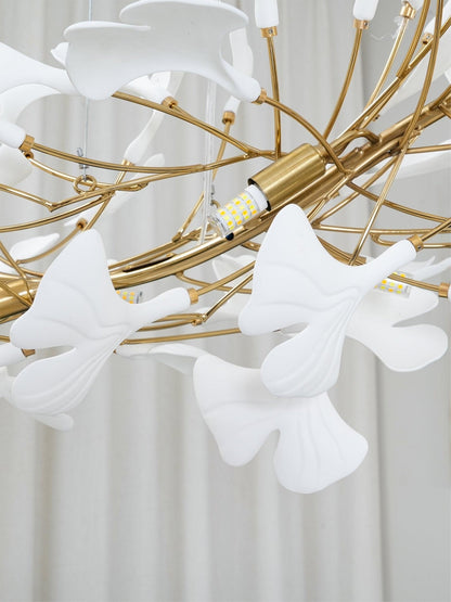 Modern Gingko Leaf Chandelier
