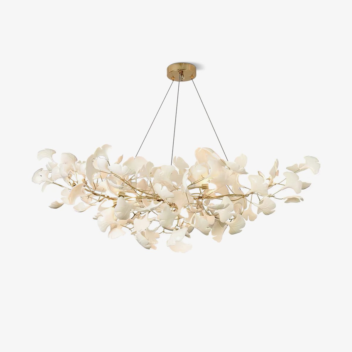 Modern Gingko Leaf Chandelier