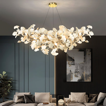 Modern Gingko Leaf Chandelier