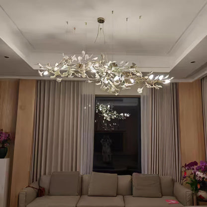 Modern Gingko Leaf Chandelier