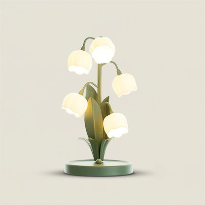 Green Lily Table Lamp