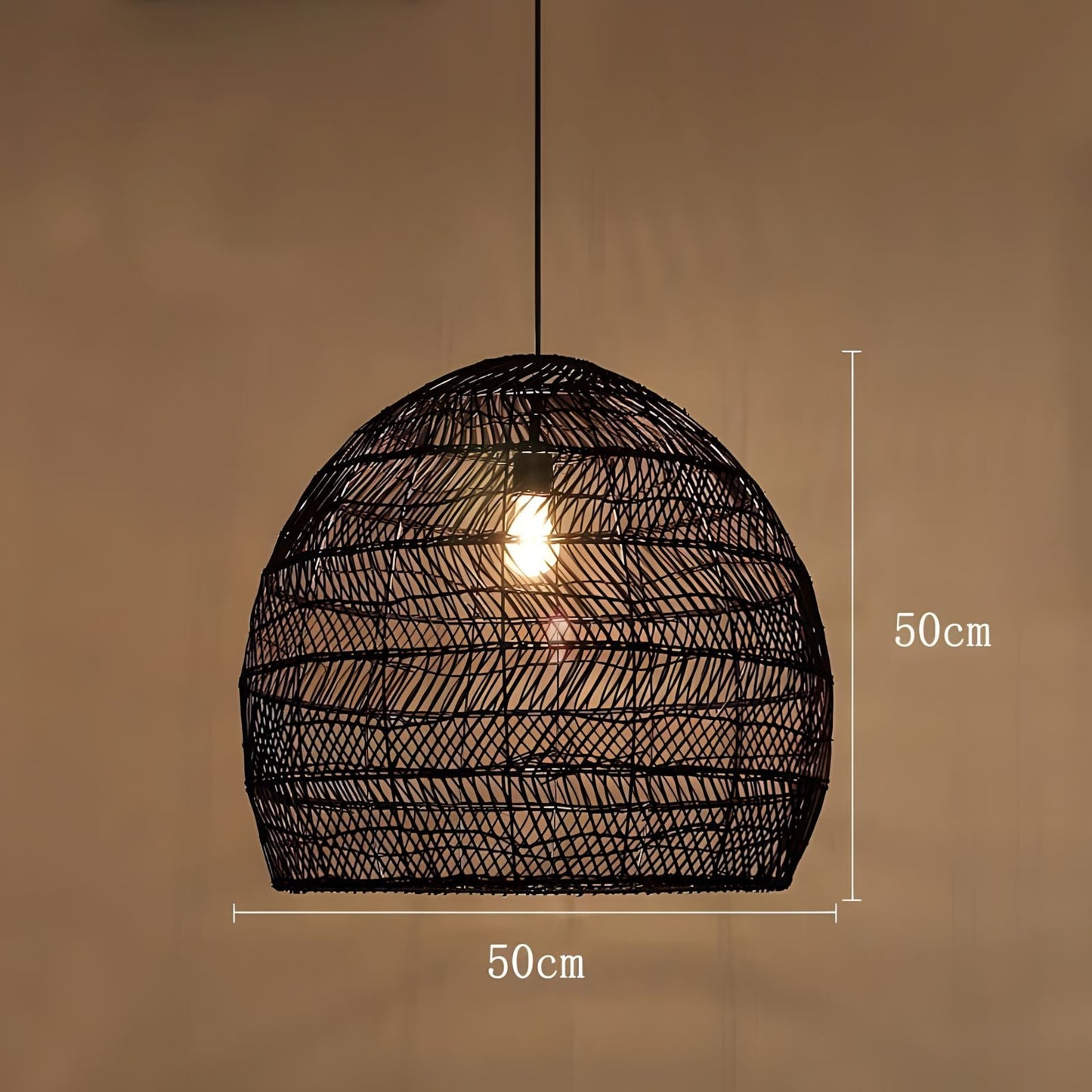 Natura Rattan Pendant Light