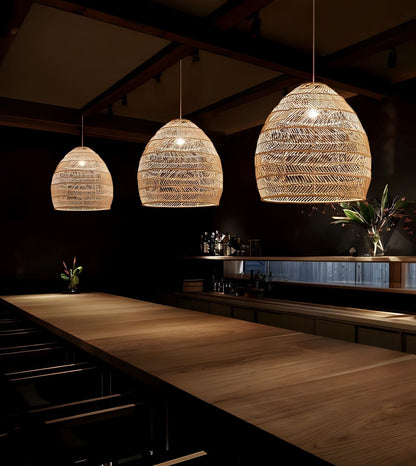 Natura Rattan Pendant Light