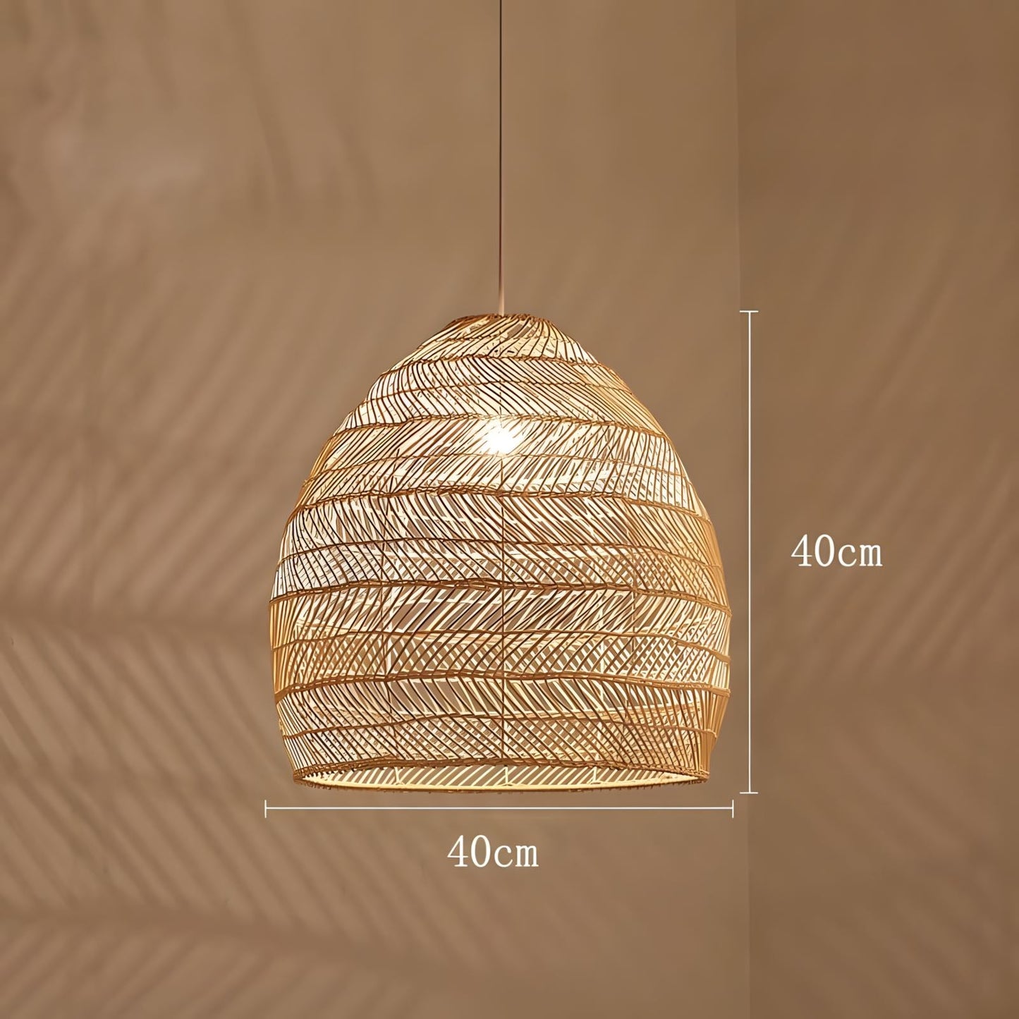 Natura Rattan Pendant Light