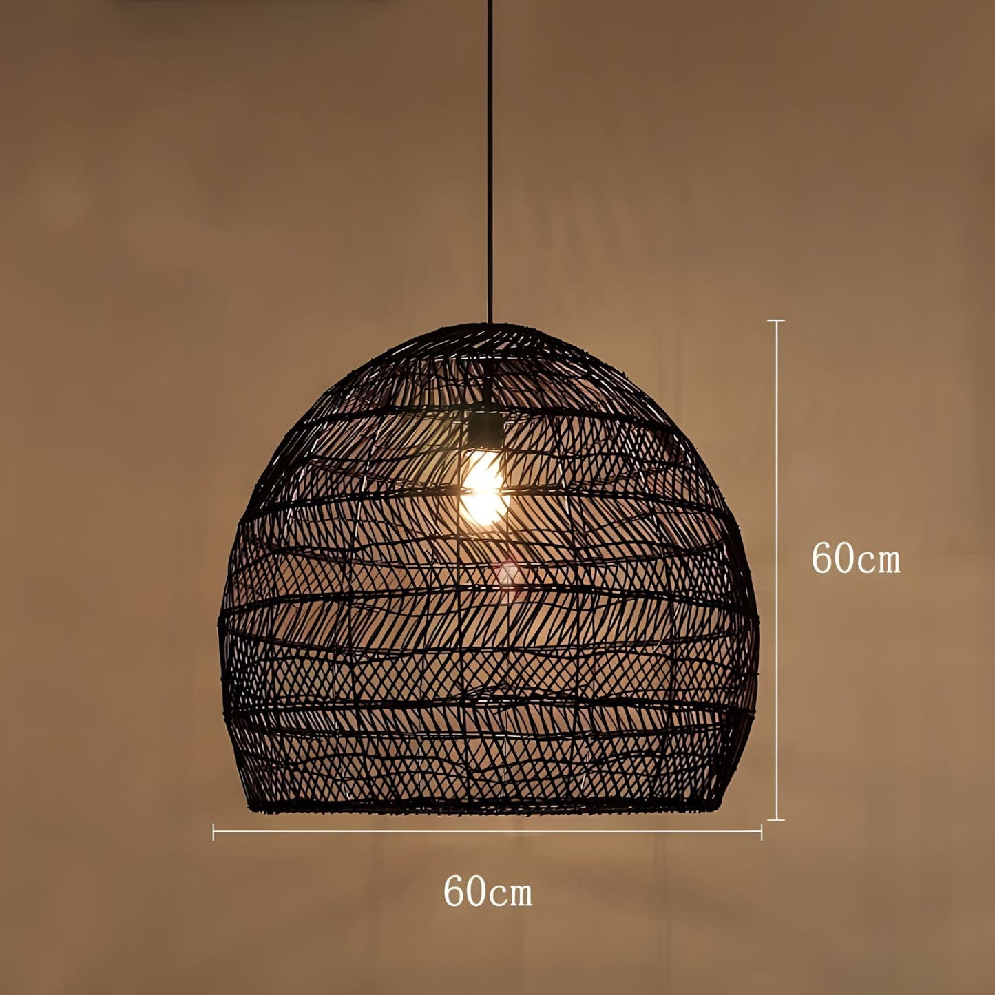 Natura Rattan Pendant Light