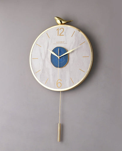 Wall Clock with Pendulum
