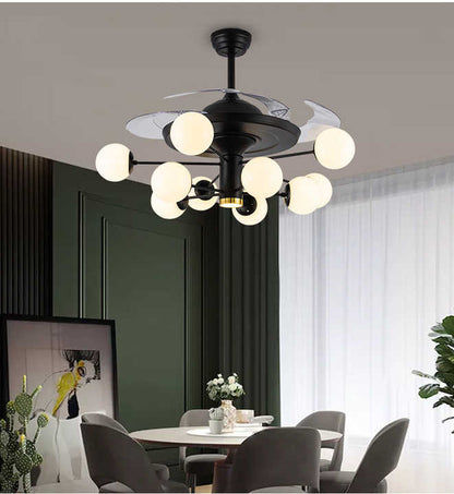 LED Chandelier Ceiling Fan