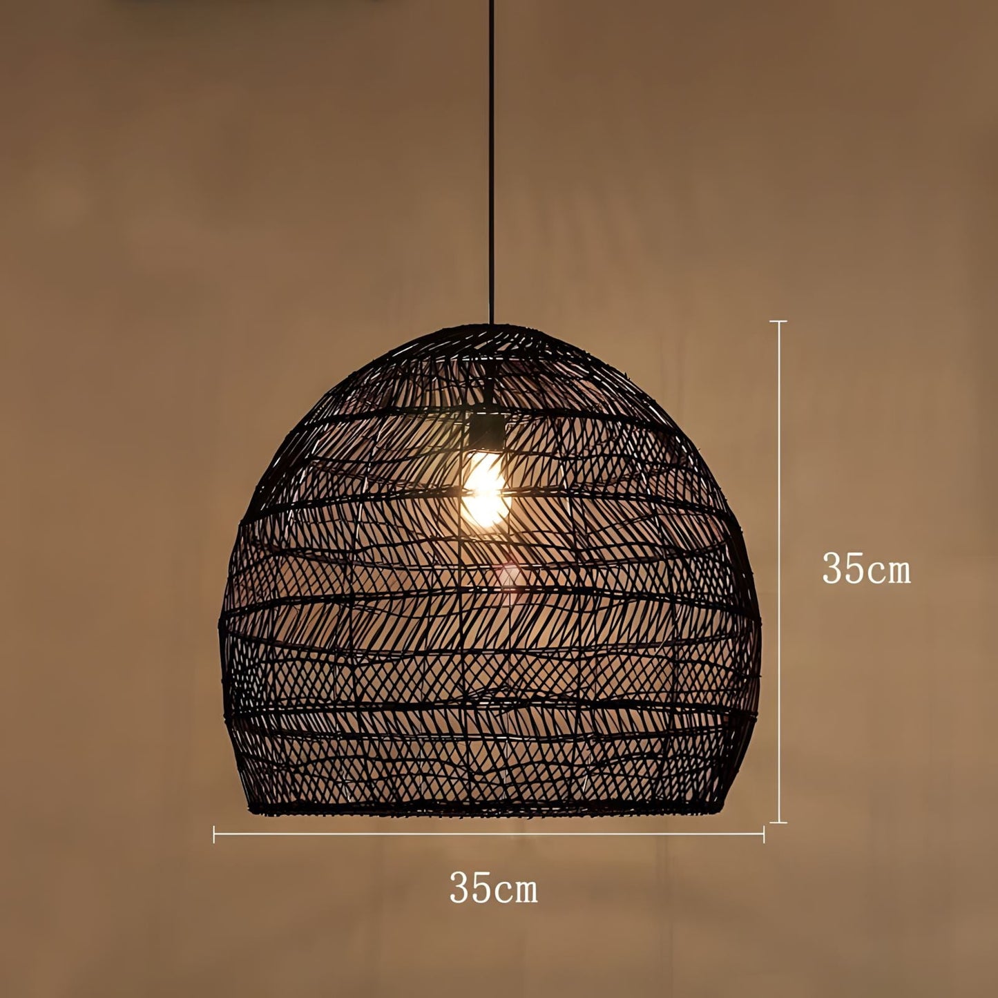 Natura Rattan Pendant Light