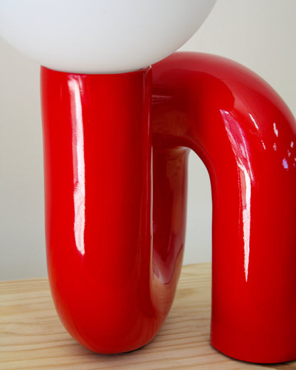 Whimsical Spiral Table Lamp