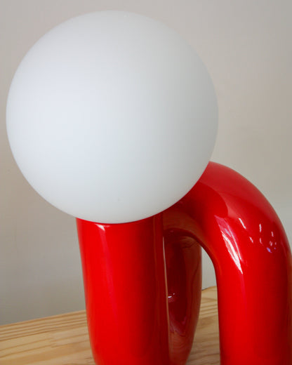 Whimsical Spiral Table Lamp