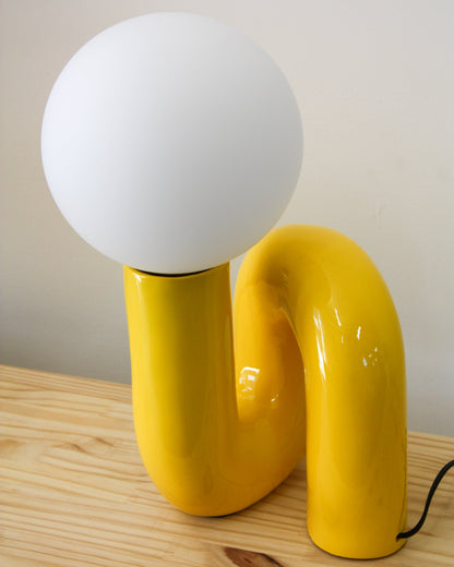 Whimsical Spiral Table Lamp