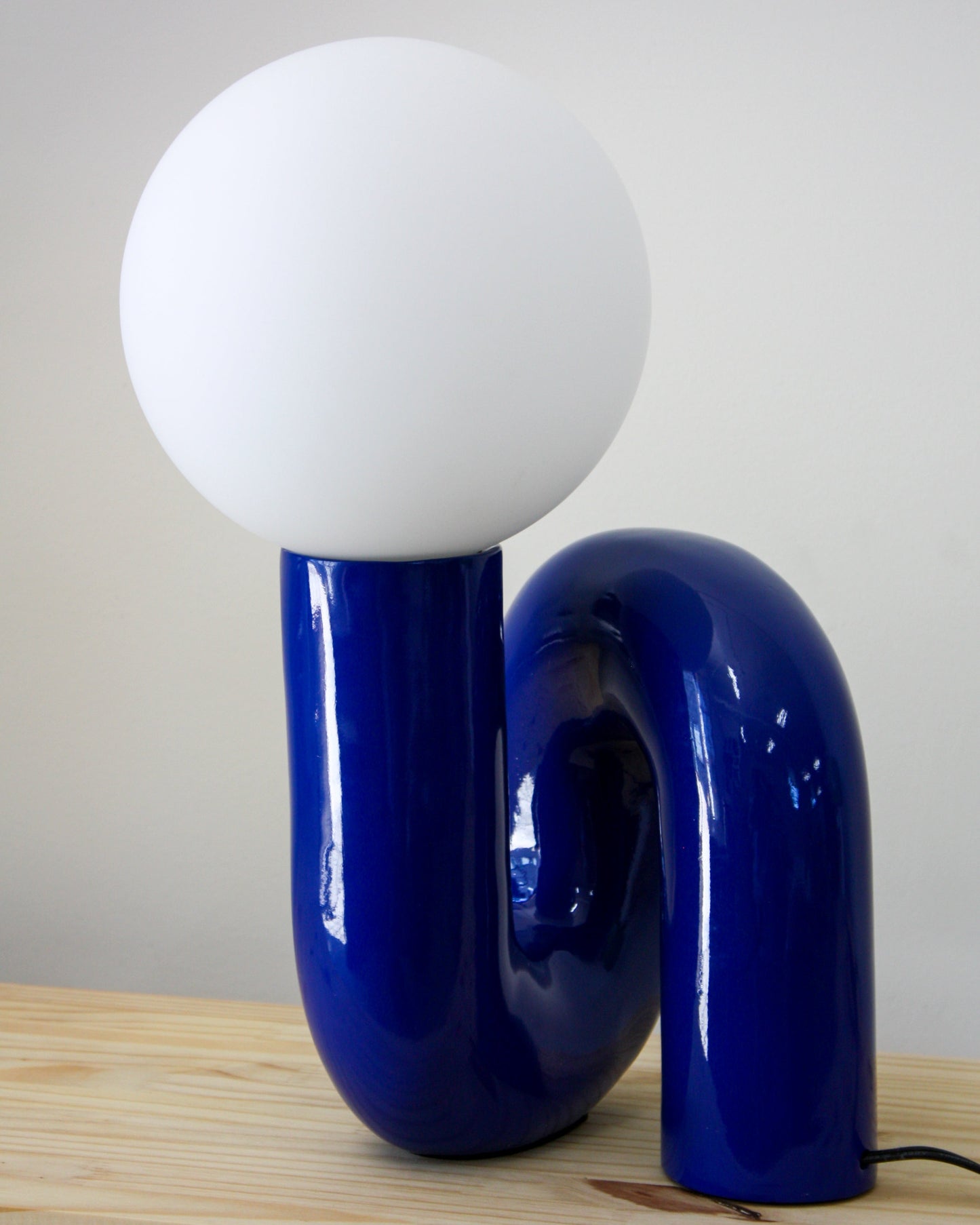 Whimsical Spiral Table Lamp