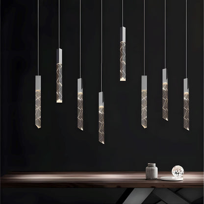 Luminous Cascade Chandelier