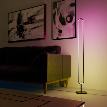Infinity LED Floor Lamp