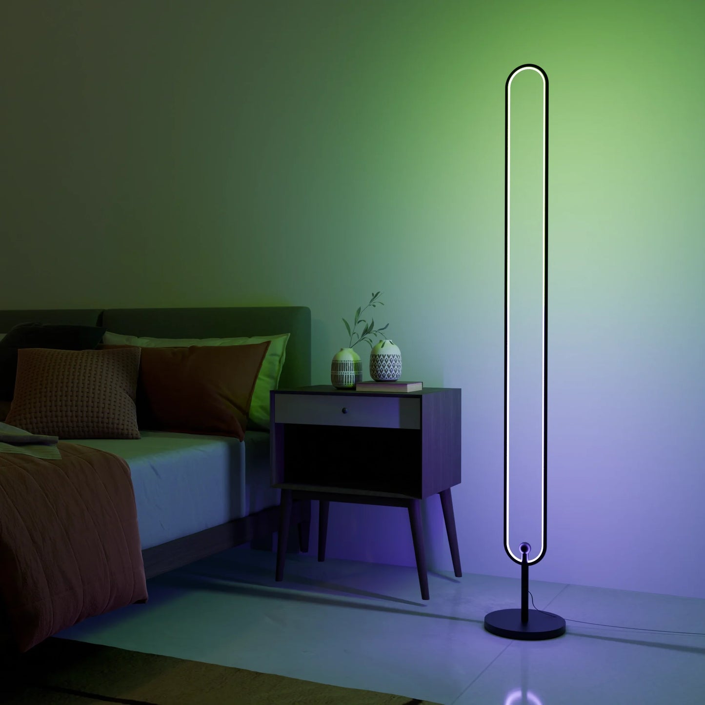 Infinity LED Floor Lamp