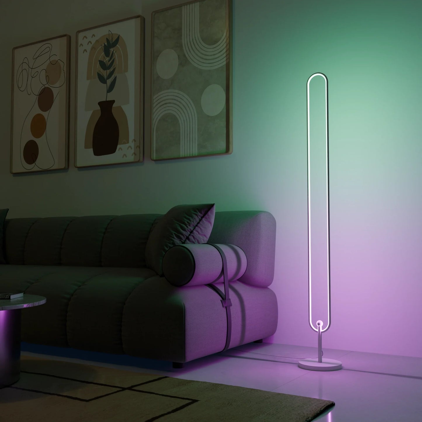 Infinity LED Floor Lamp