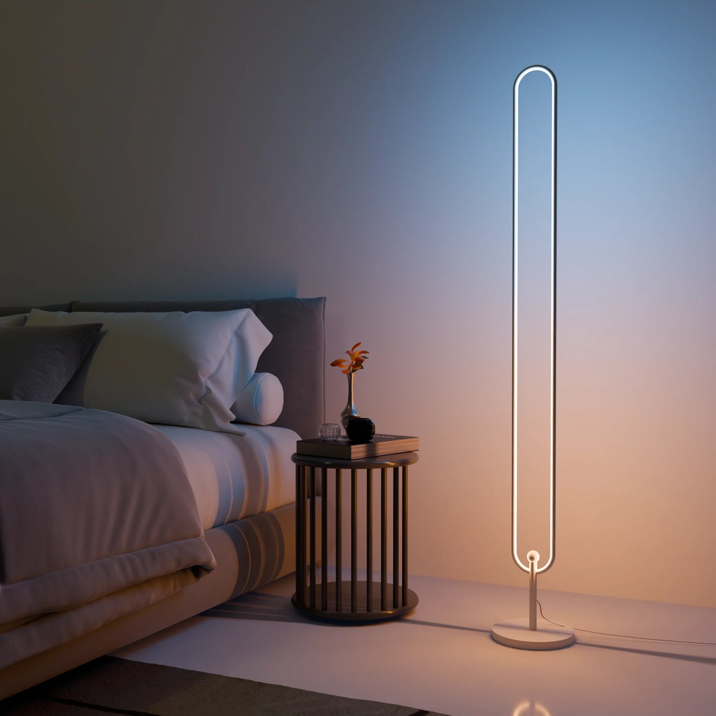 Infinity LED Floor Lamp