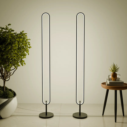 Infinity LED Floor Lamp