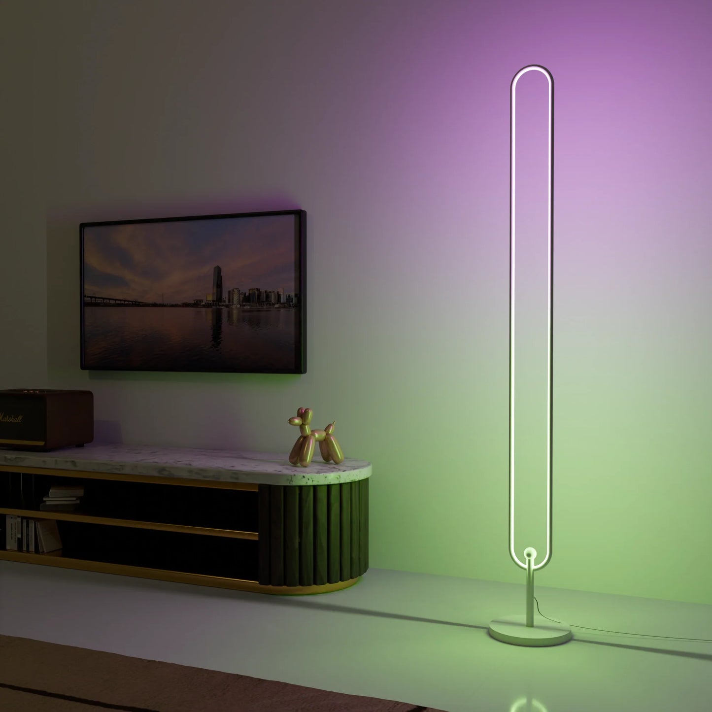 Infinity LED Floor Lamp
