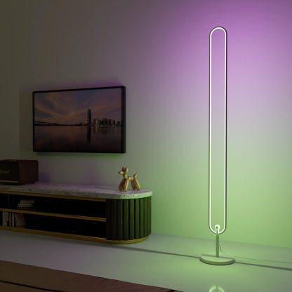 Infinity LED Floor Lamp