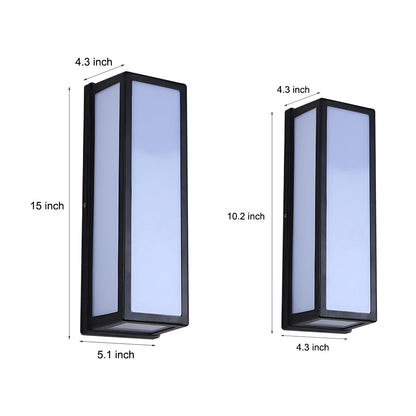 Sensor Outdoor Wall Sconce