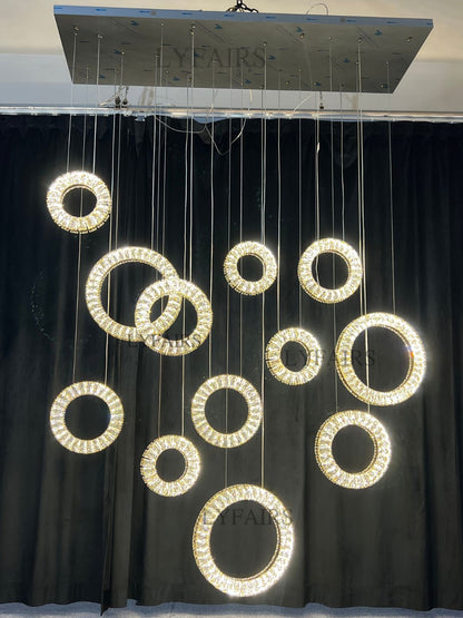 Lunara Crystal Chandelier