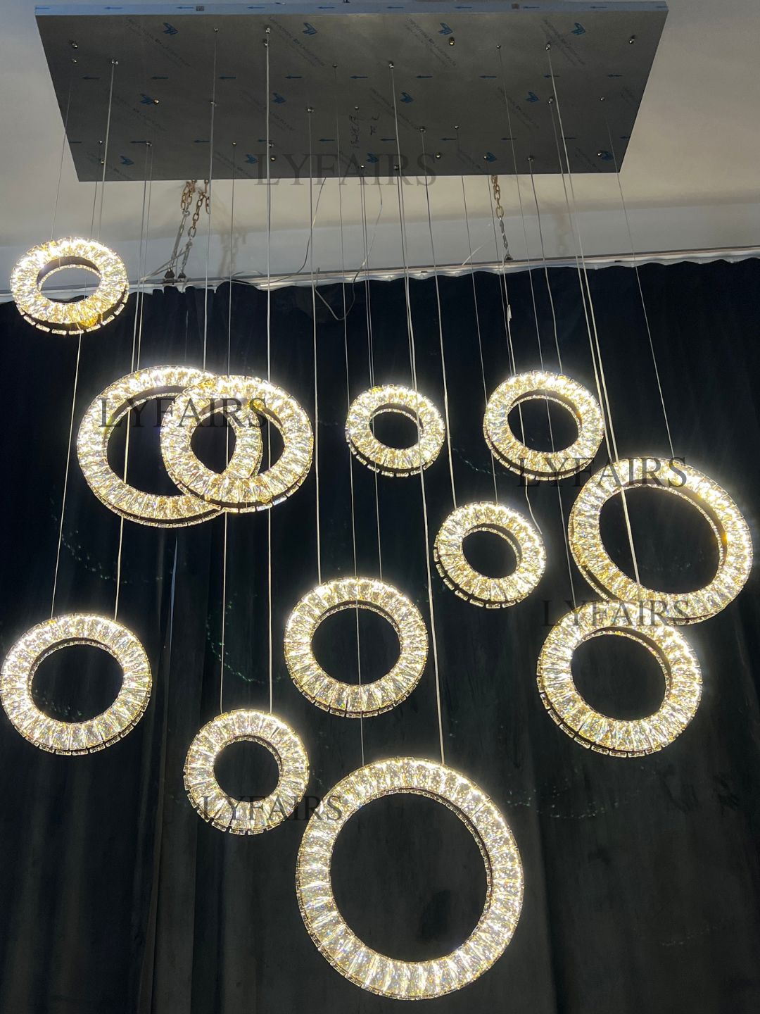 Lunara Crystal Chandelier