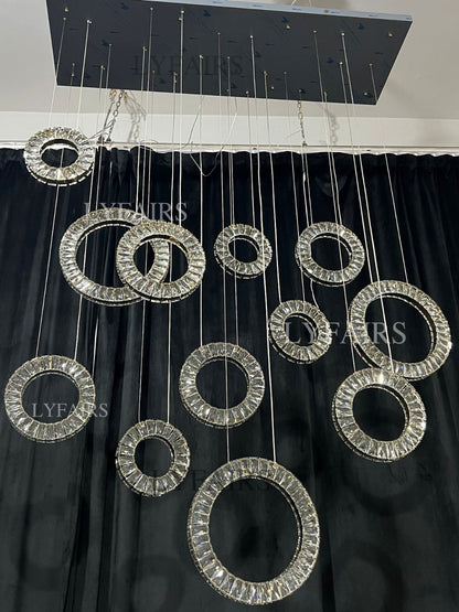 Lunara Crystal Chandelier