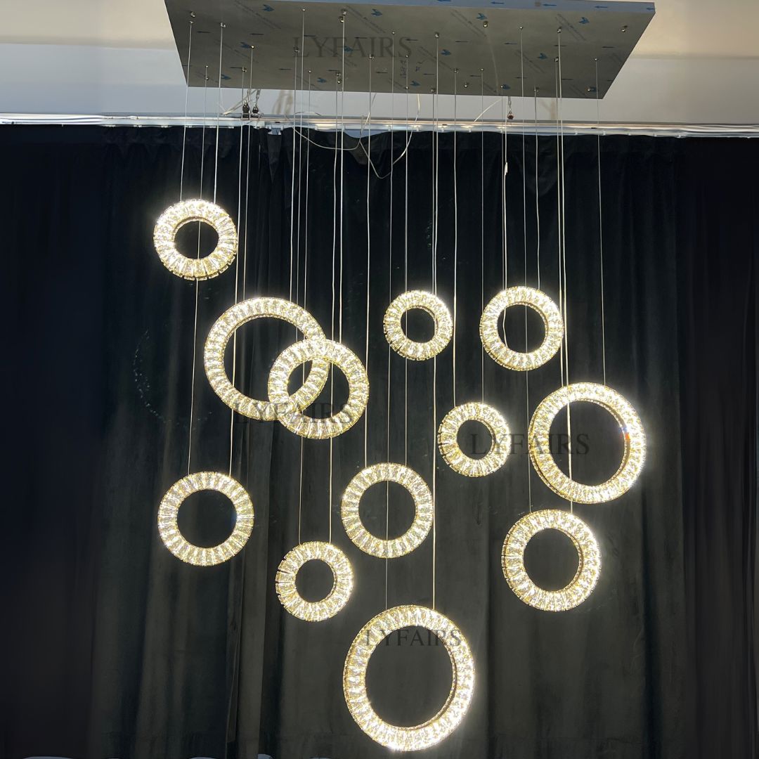 Lunara Crystal Chandelier
