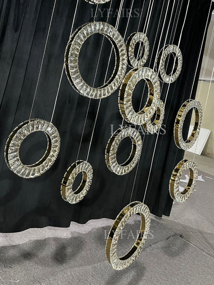 Lunara Crystal Chandelier