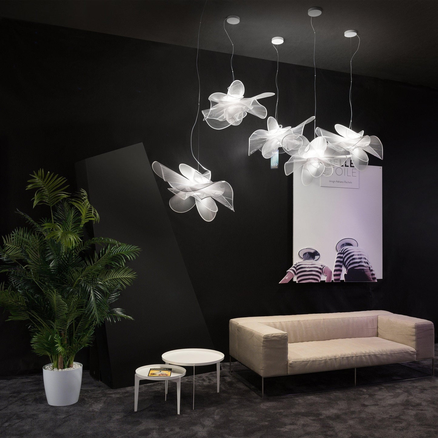 Etoile Flow Sculptural Pendant Light