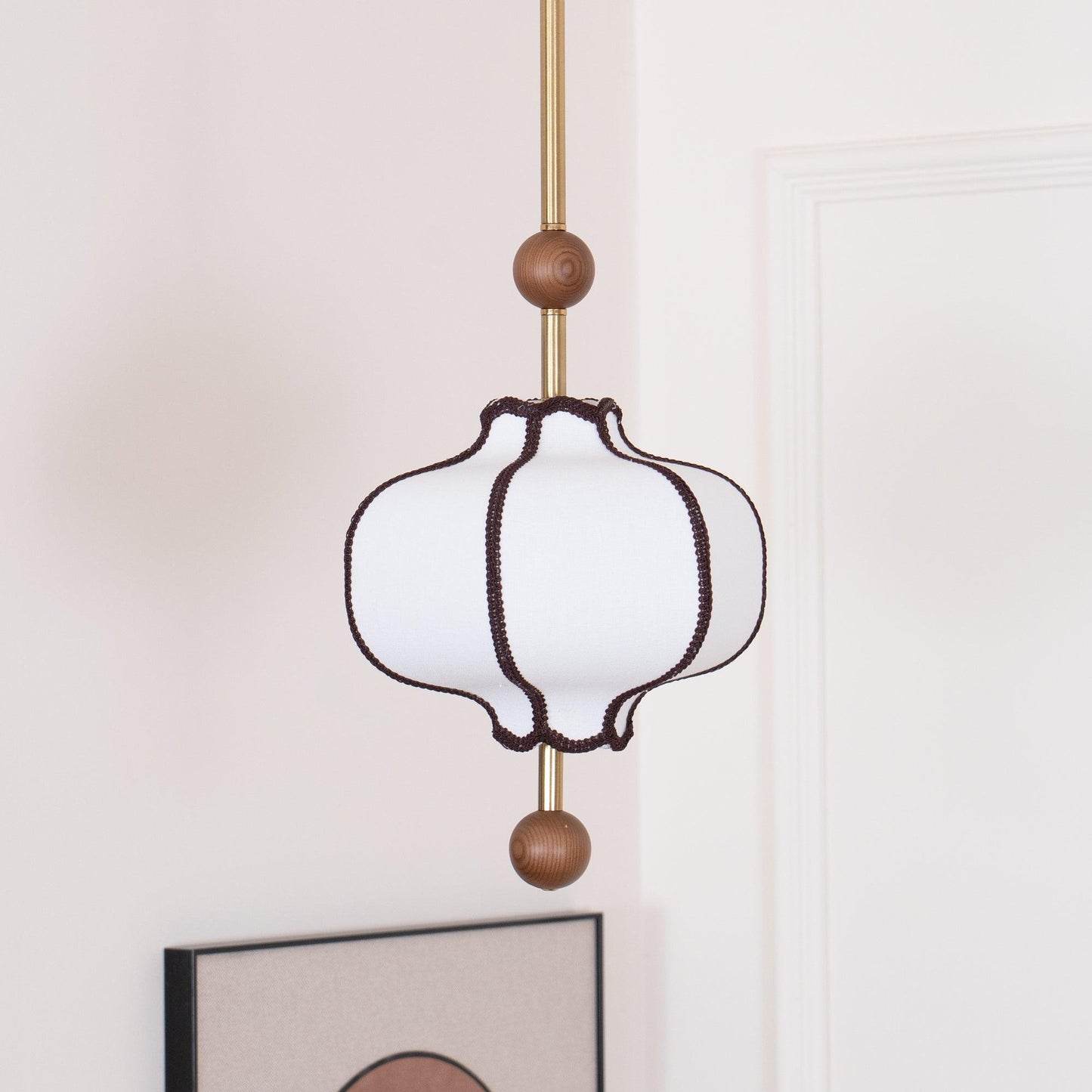 Elegant Sculpted Pendant Light