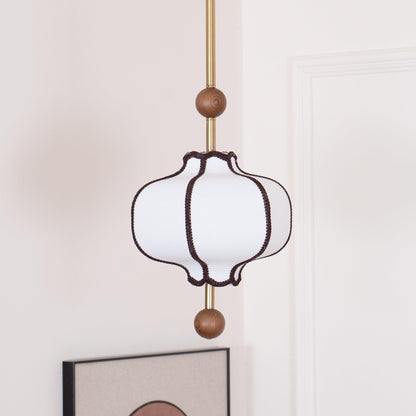 Elegant Sculpted Pendant Light