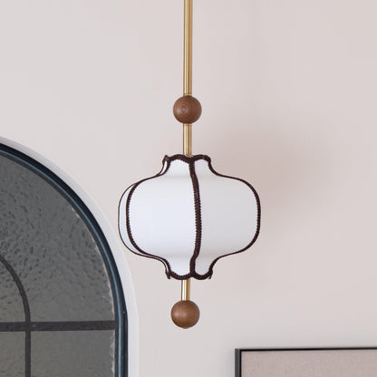 Elegant Sculpted Pendant Light