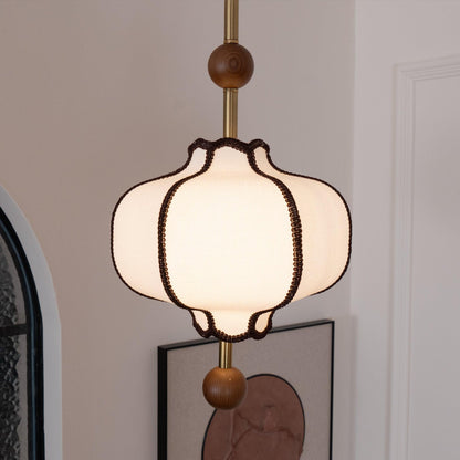 Elegant Sculpted Pendant Light