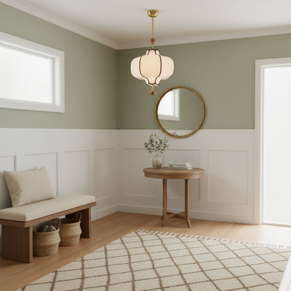 Elegant Sculpted Pendant Light