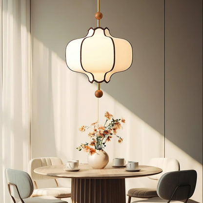Elegant Sculpted Pendant Light