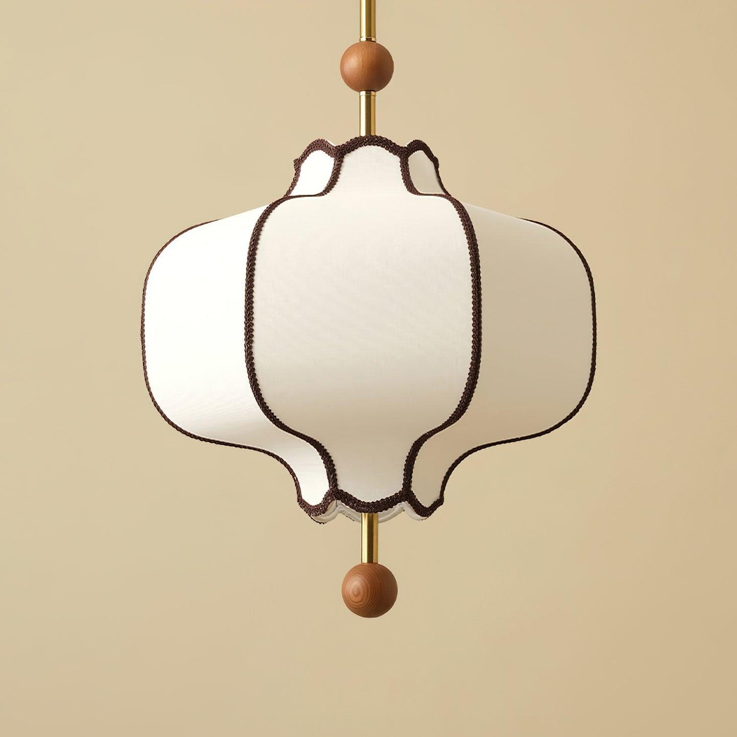 Elegant Sculpted Pendant Light