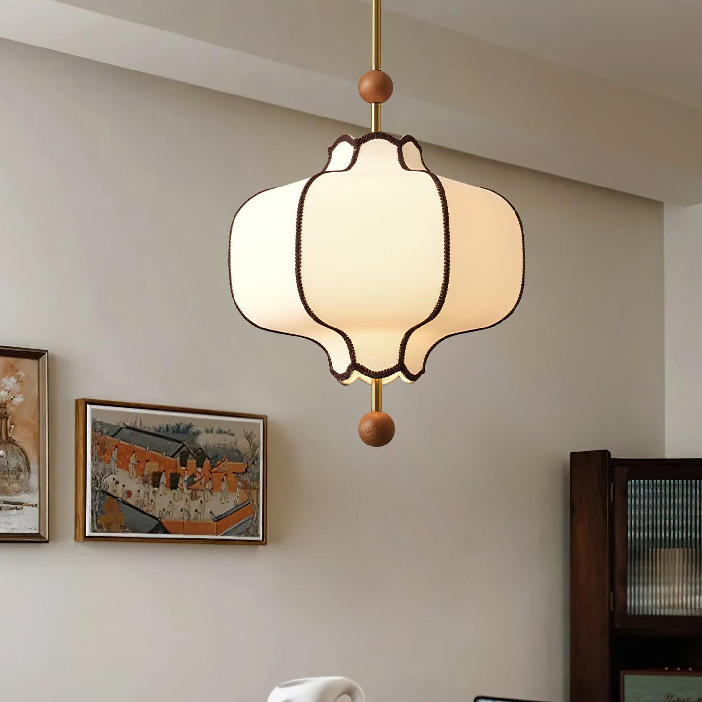 Elegant Sculpted Pendant Light