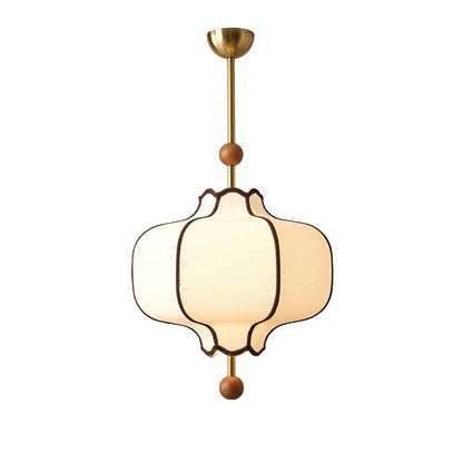 Elegant Sculpted Pendant Light