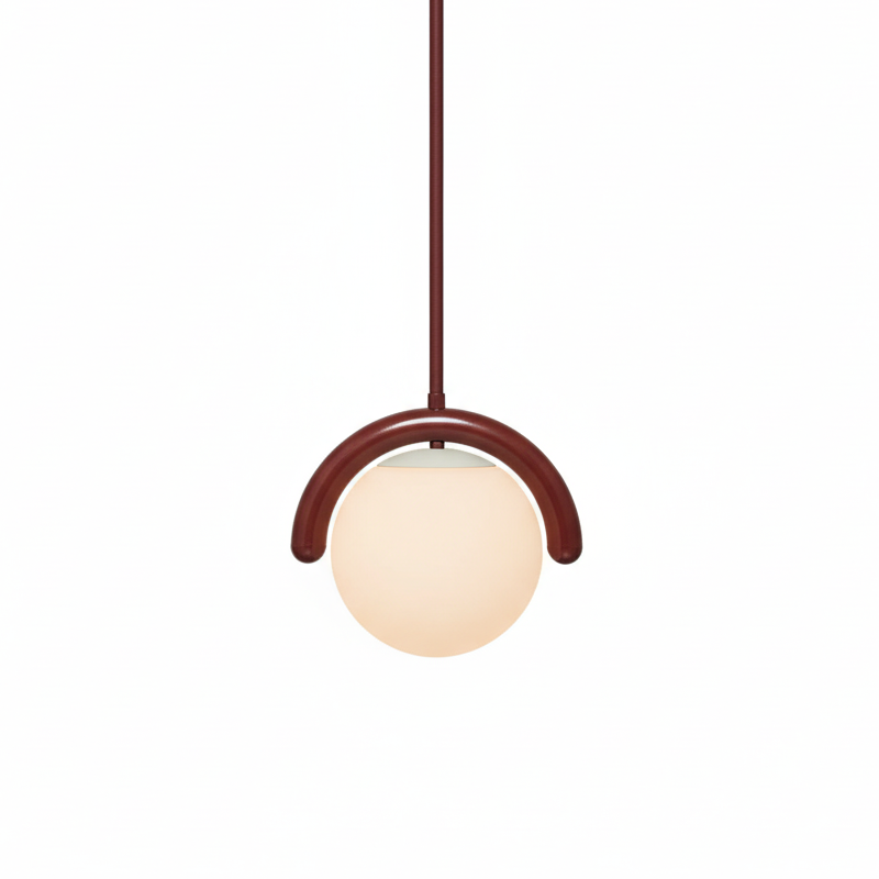 Wavy Linear Glass Chandelier