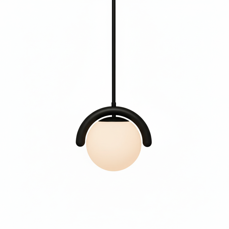 Wavy Linear Glass Chandelier