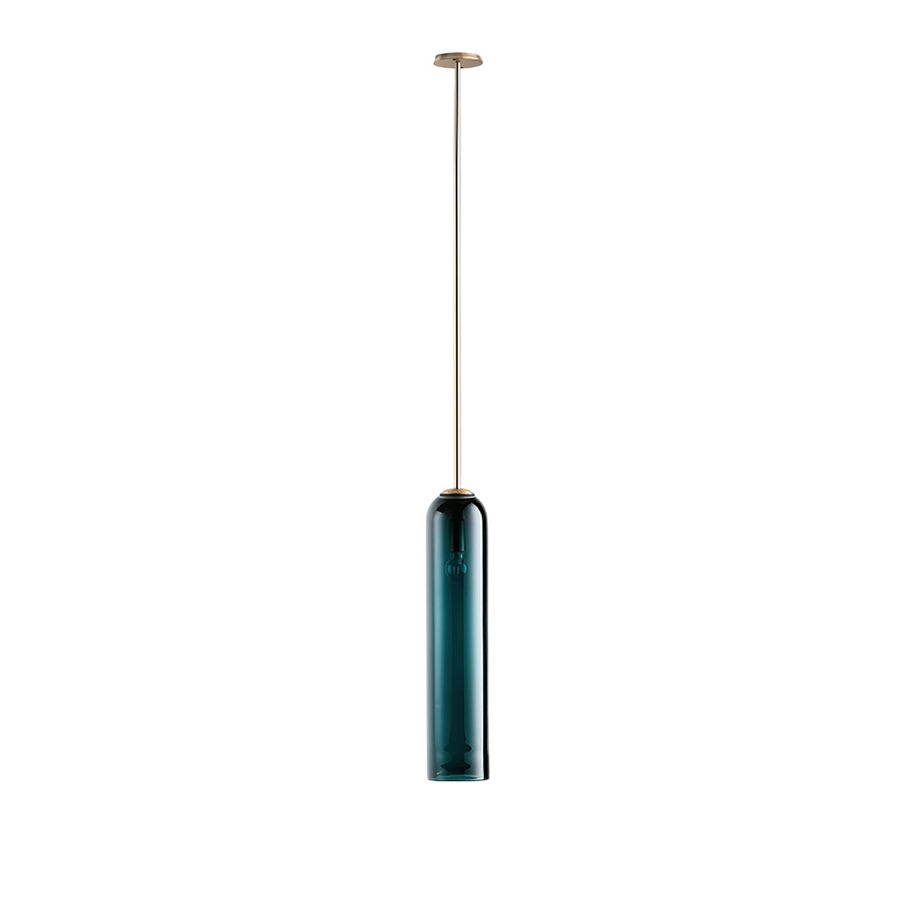 Long Tube Glass Pendant Lamp