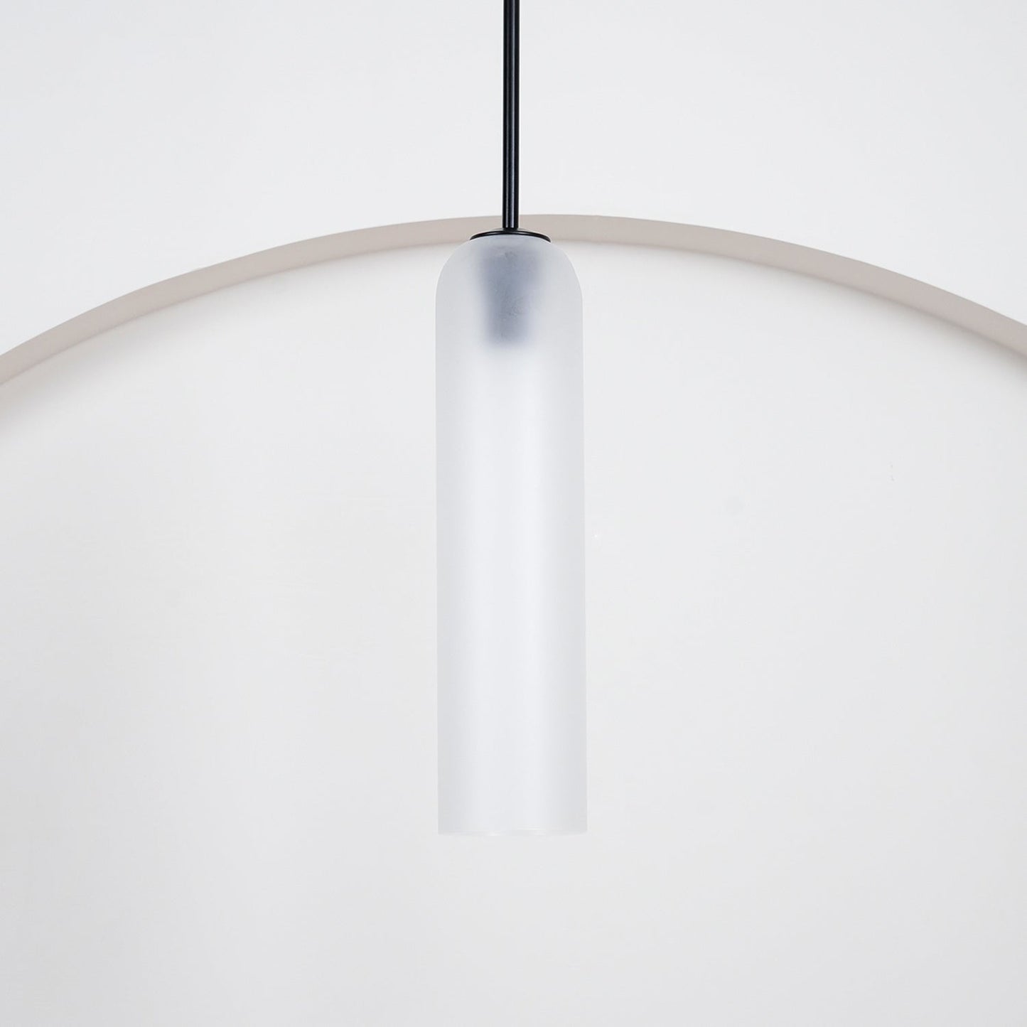 Long Tube Glass Pendant Lamp
