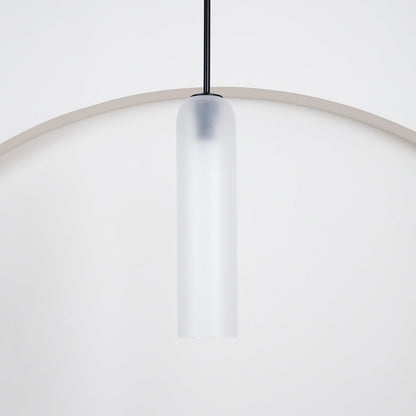Long Tube Glass Pendant Lamp