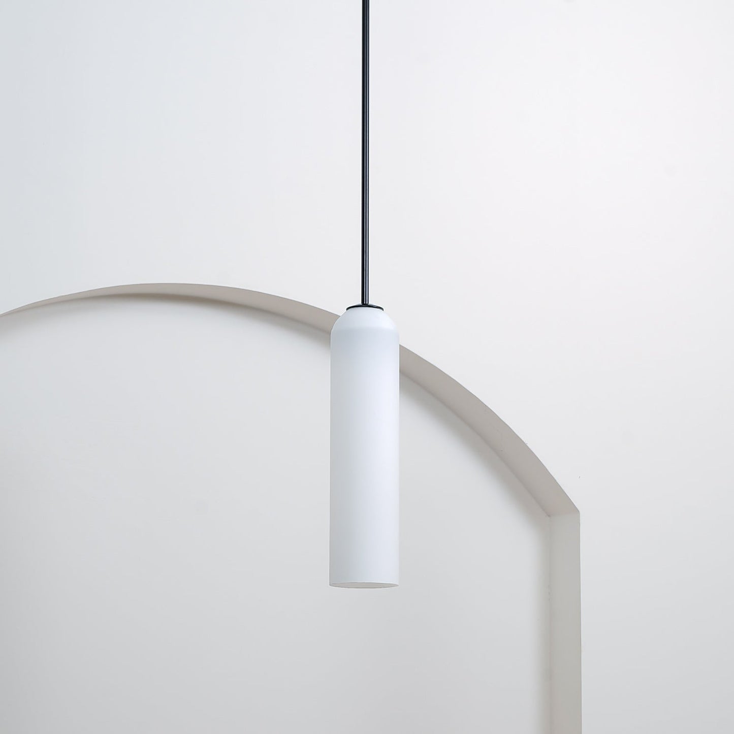 Long Tube Glass Pendant Lamp