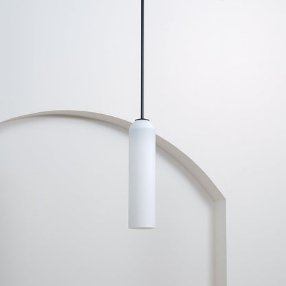 Long Tube Glass Pendant Lamp